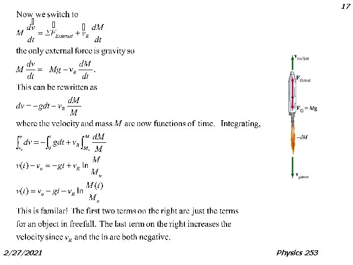 17 2/27/2021 Physics 253 17 2/27/2021 Physics 253