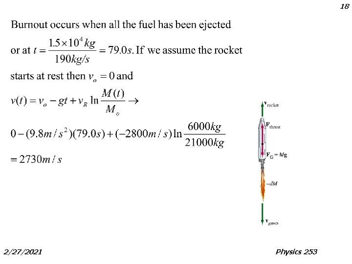 18 2/27/2021 Physics 253 18 2/27/2021 Physics 253