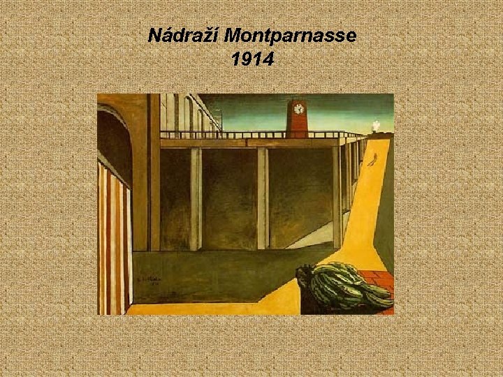 Nádraží Montparnasse 1914 