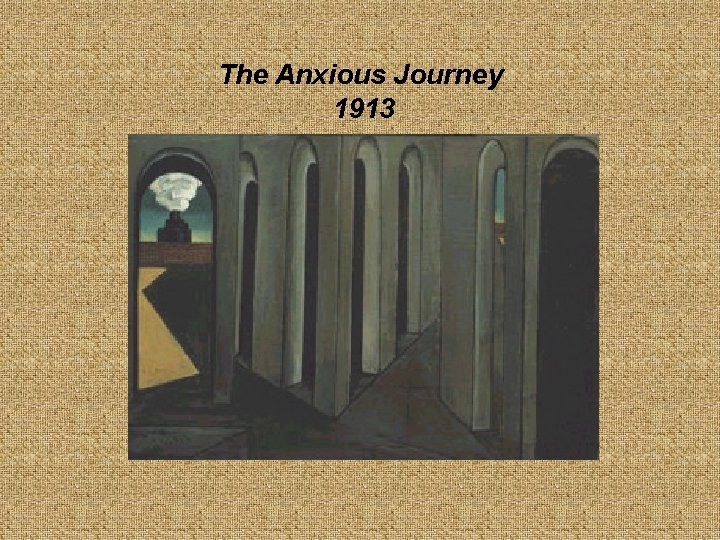  The Anxious Journey 1913 