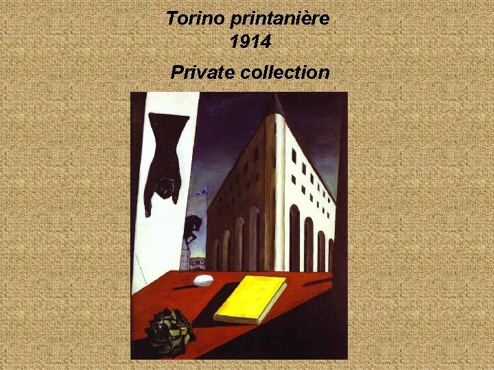 Torino printanière 1914 Private collection 