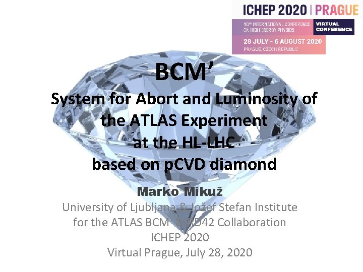 BCM’ System for Abort and Luminosity of the ATLAS Experiment at the HL-LHC based