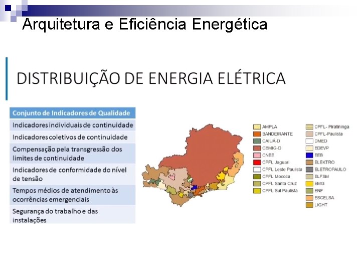 Arquitetura e Eficiência Energética 