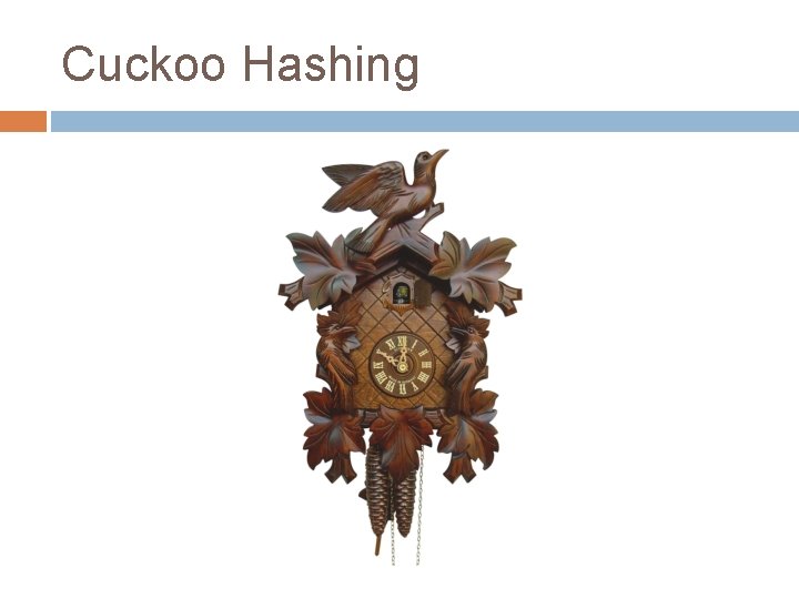 Cuckoo Hashing 