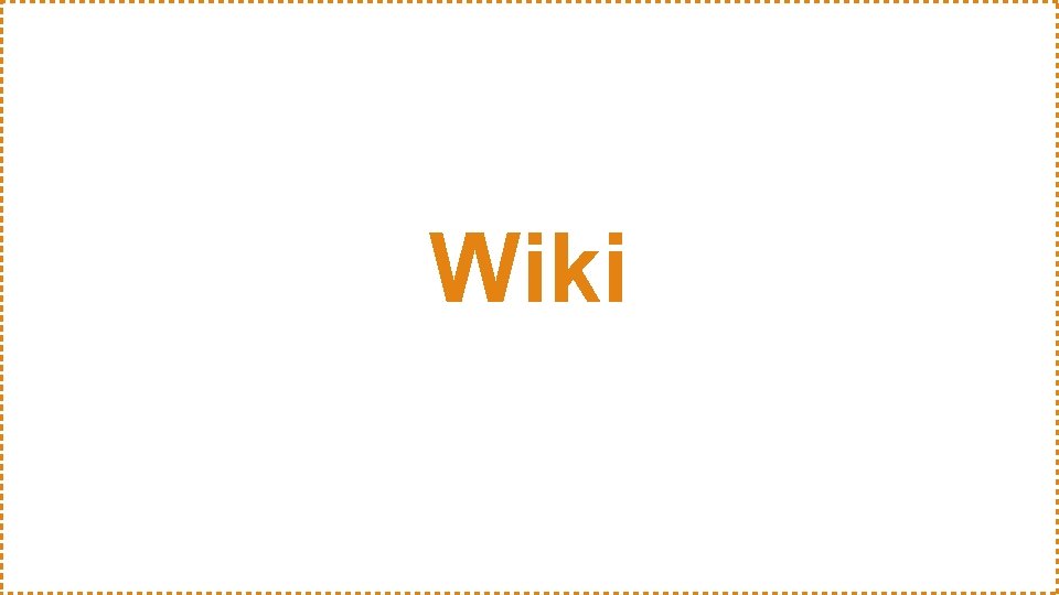 Wiki 