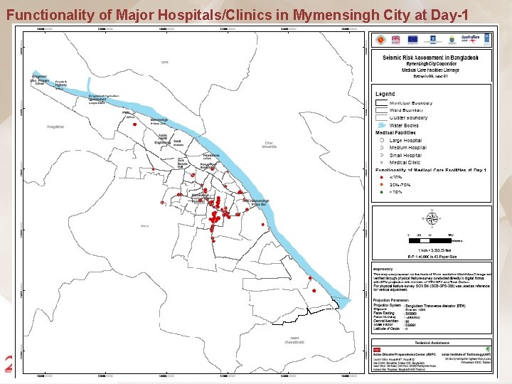 Functionality of Major Hospitals/Clinics in Mymensingh City at Day-1 21 