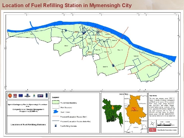 Location of Fuel Refilling Station in Mymensingh City 26 