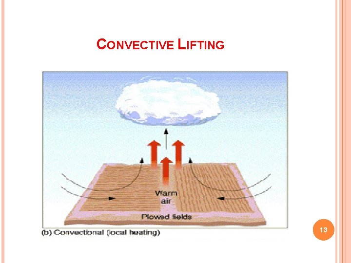 CONVECTIVE LIFTING 13 