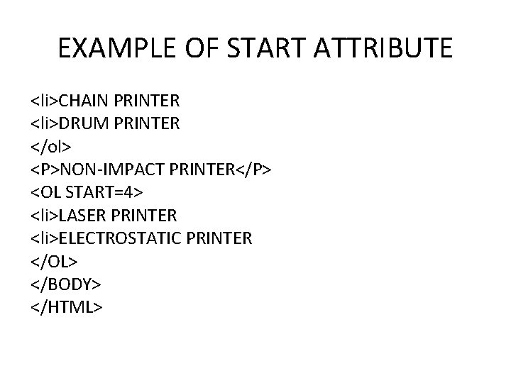 give an example of an impact printer