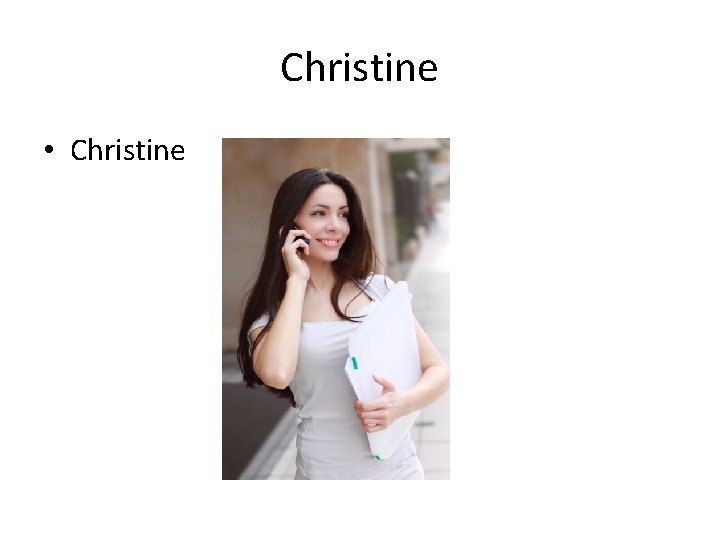Christine • Christine 