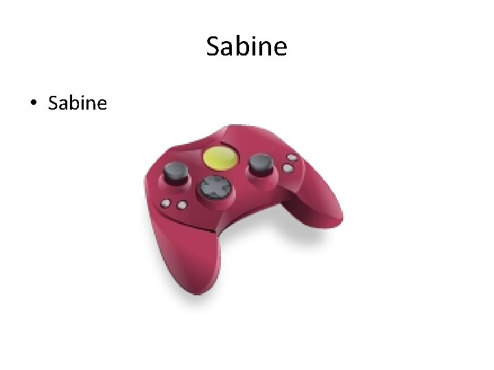 Sabine • Sabine 