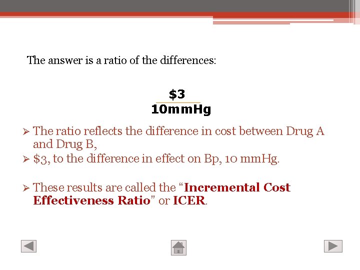The answer is a ratio of the differences: $3 10 mm. Hg Ø The