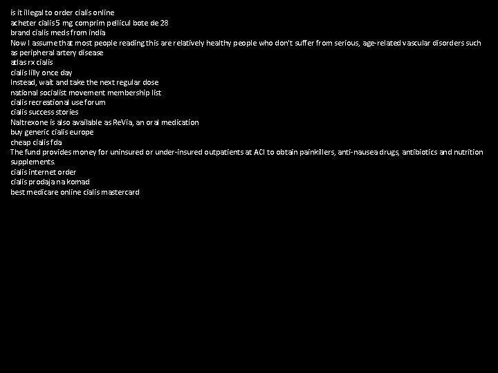 Acheter cialis online