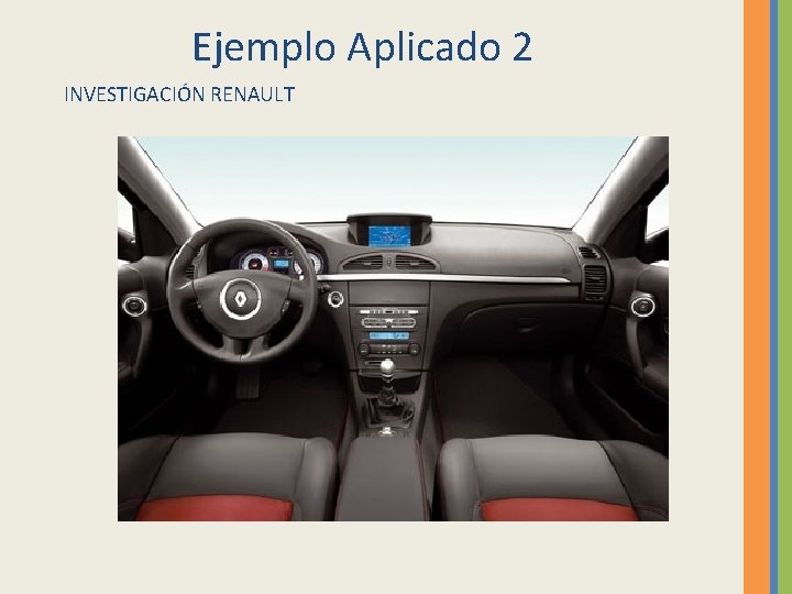 Ejemplo Aplicado 2 INVESTIGACIÓN RENAULT 