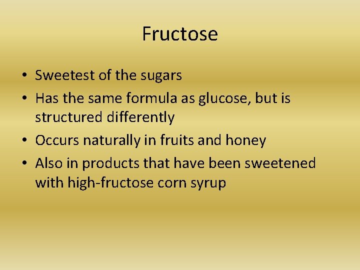 The Carbohydrates Sugars Starches and Fibers By Kaci