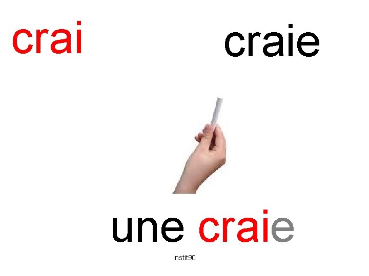 craie une craie instit 90 