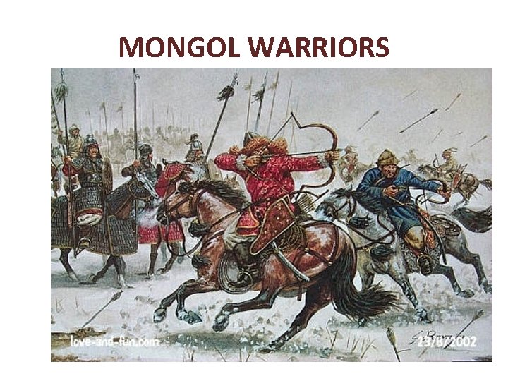 MONGOL WARRIORS 