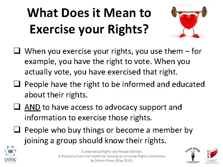 Taking Rights Fundamental Rights and Responsibilities by Steven Powe Toolkit