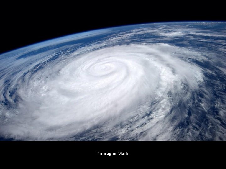 L’ouragan Marie 