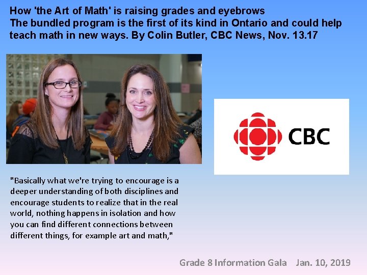 How 'the Art of Math' is raising grades and eyebrows The bundled program is
