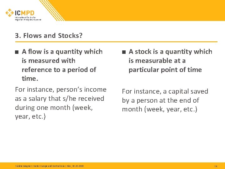 3. Flows and Stocks? A flow is a quantity which is measured with reference 3. Flows and Stocks? A flow is a quantity which is measured with reference