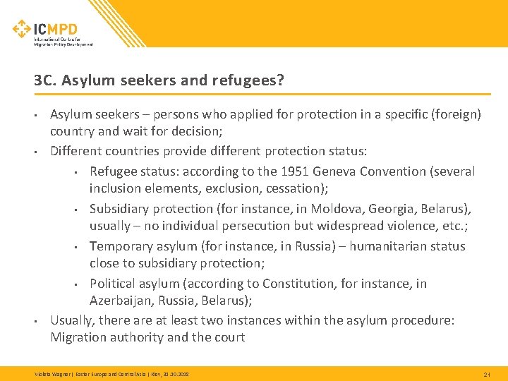 3 C. Asylum seekers and refugees? • • • Asylum seekers – persons who 3 C. Asylum seekers and refugees? • • • Asylum seekers – persons who