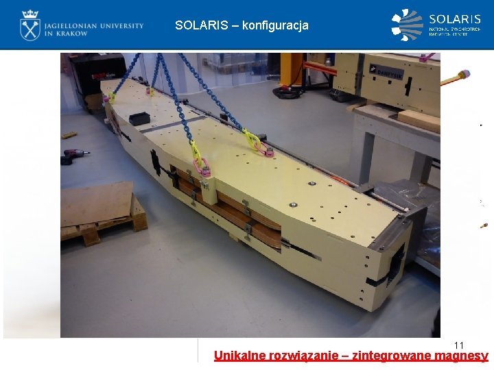 SOLARIS – konfiguracja Projekt synchrotronu SOLARIS – zespół MAX-lab – Prof. Mikael Eriksson Ring