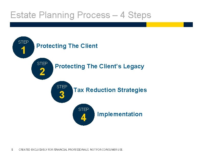 Estate Planning Process – 4 Steps STEP 1 Protecting The Client STEP 2 Protecting Estate Planning Process – 4 Steps STEP 1 Protecting The Client STEP 2 Protecting