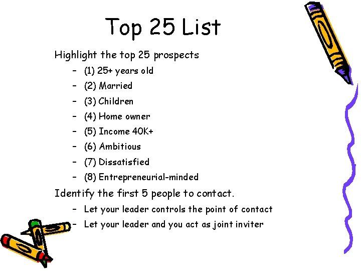 Top 25 List Highlight the top 25 prospects – (1) 25+ years old – Top 25 List Highlight the top 25 prospects – (1) 25+ years old –