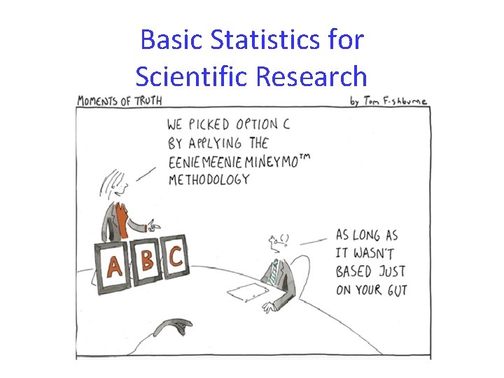 Basic Statistics for Scientific Research 