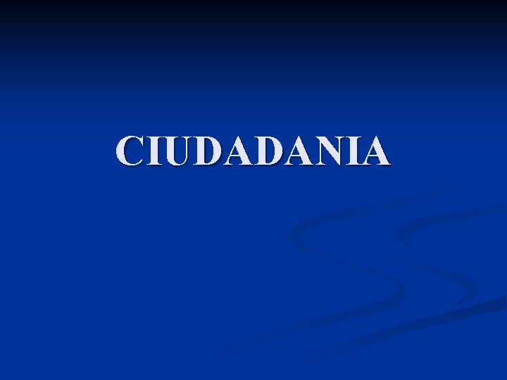 CIUDADANIA 