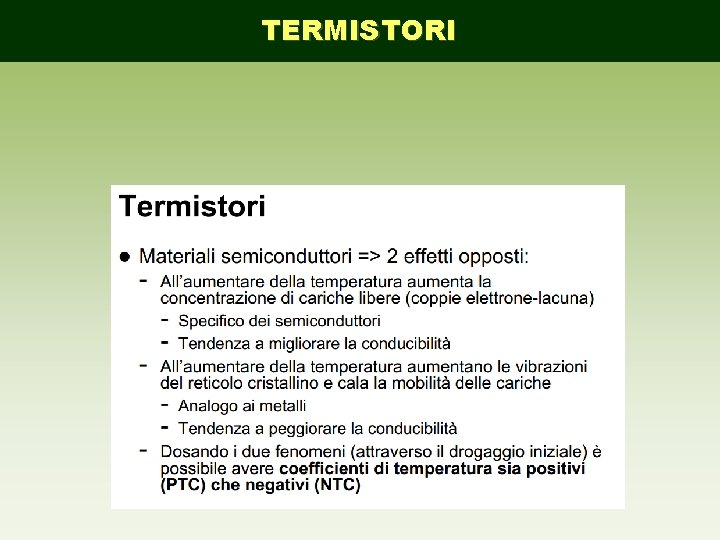 TERMISTORI 