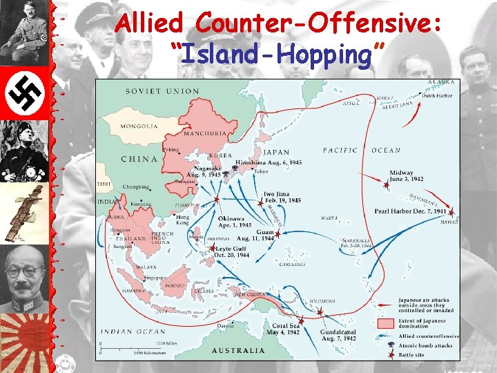 Allied Counter-Offensive: “Island-Hopping” 