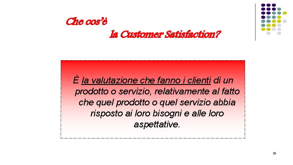 Che cos’è la Customer Satisfaction? È la valutazione che fanno i clienti di un