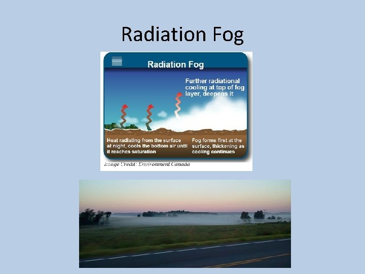 Radiation Fog 