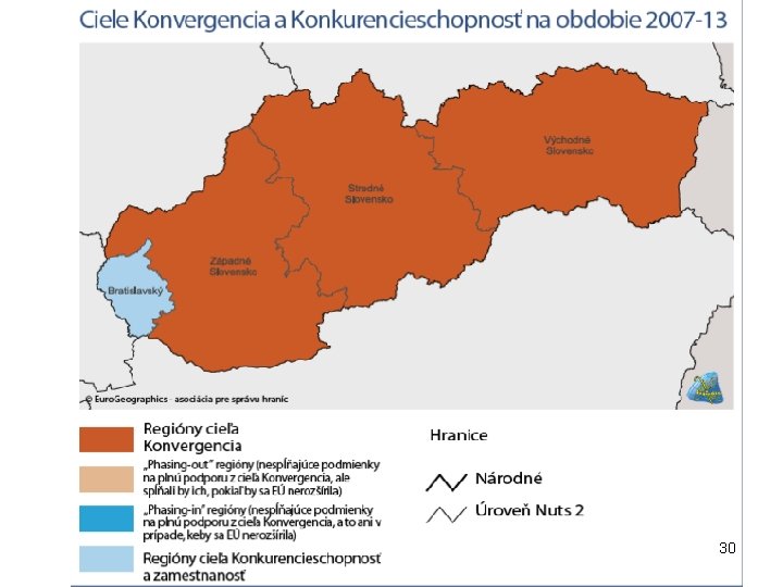 Slovensko a regionálna politika 30 