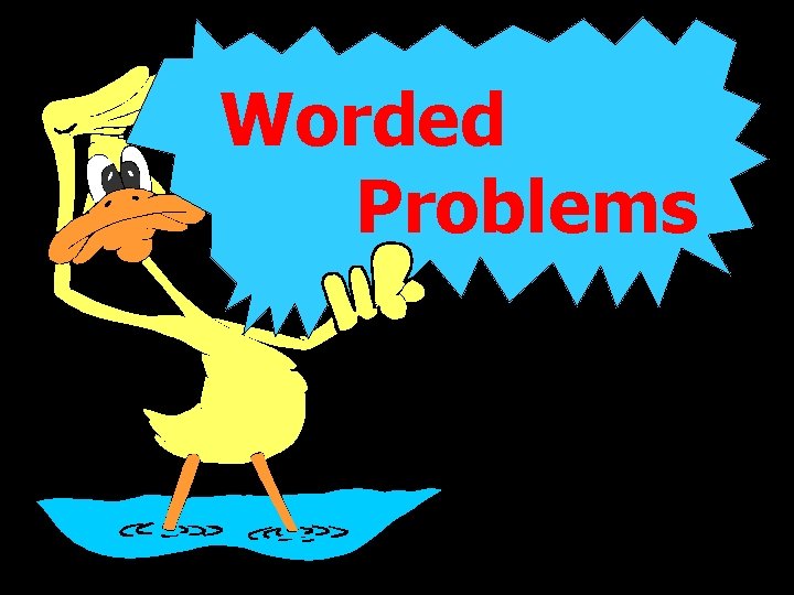 Worded Problems © T Madas 