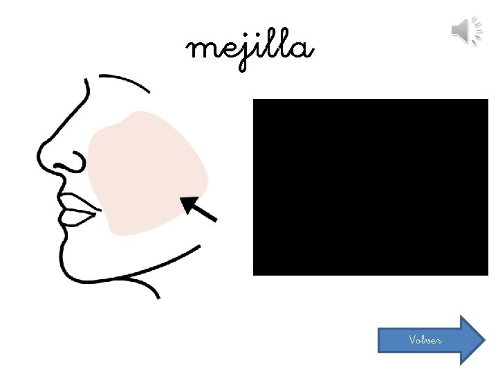 mejilla Volver 