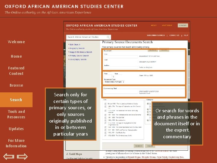 Welcome Home Featured Content Browse Search Tools and Resources Updates For More Information Search Welcome Home Featured Content Browse Search Tools and Resources Updates For More Information Search