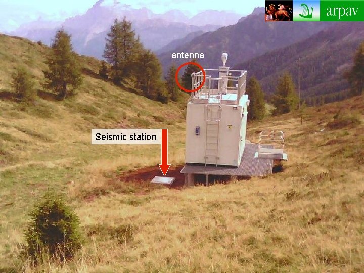 antenna Seismic station 