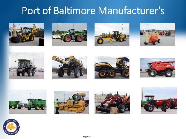 Port of Baltimore Manufacturer's Page 15 