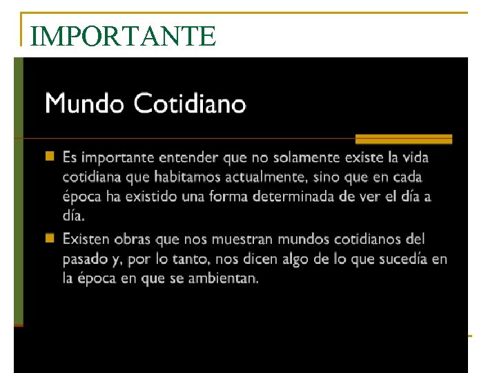 IMPORTANTE 