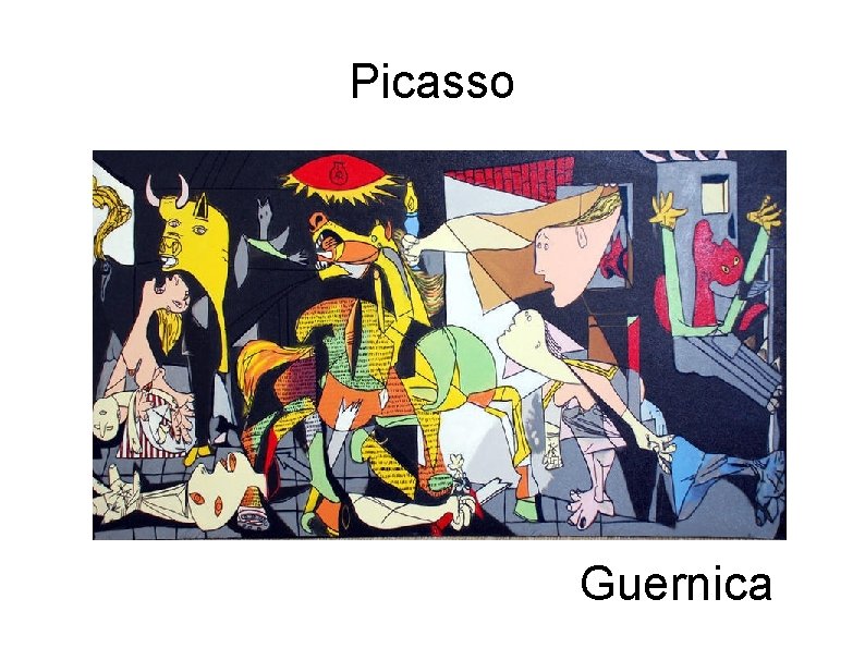 Picasso Guernica Picasso Guernica
