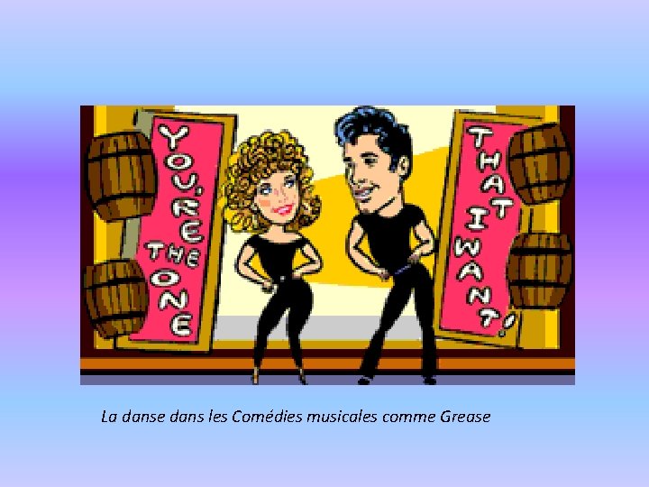 La danse dans les Comédies musicales comme Grease 