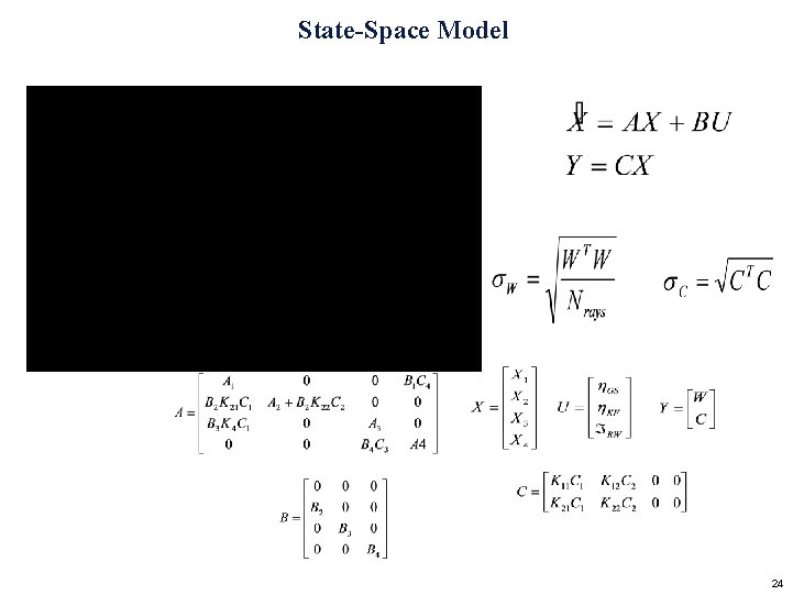 State-Space Model 24 