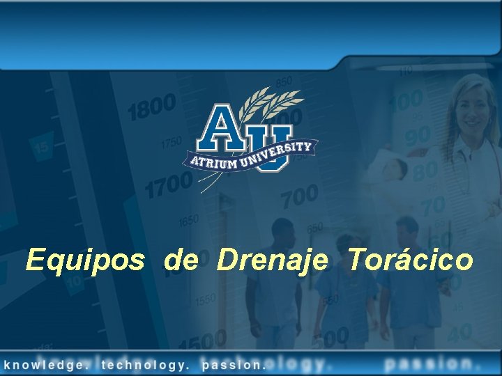 Equipos de Drenaje Torácico 