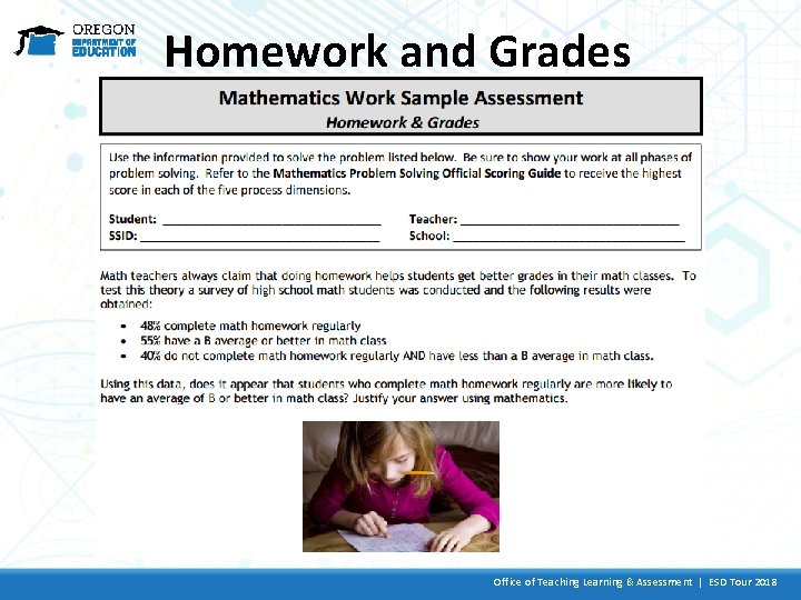 Homework and Grades Office of Teaching Learning & Assessment | ESD Tour 2018 