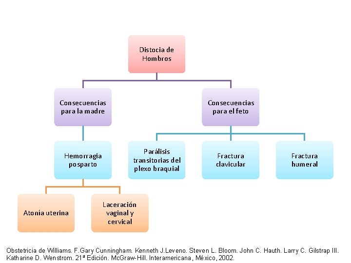Distocia de Hombros Consecuencias para la madre Hemorragia posparto Atonía uterina Consecuencias para el Distocia de Hombros Consecuencias para la madre Hemorragia posparto Atonía uterina Consecuencias para el
