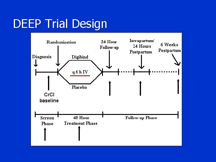 DEEP Trial Design Cr. Cl baseline 