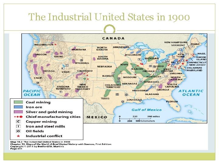 The Industrial United States in 1900 